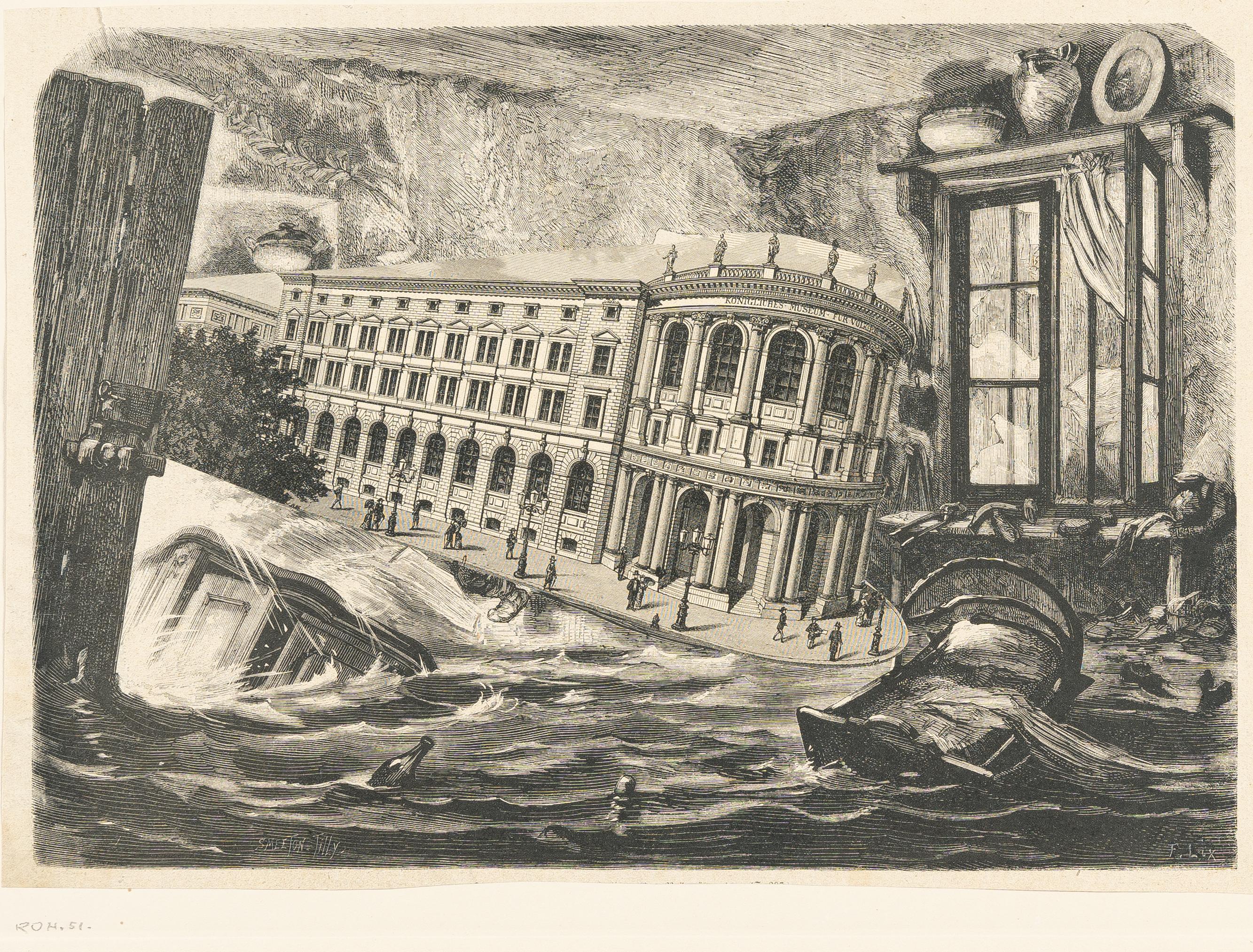 Franz Roh - „Surrealistischer Schreck-Traum von der Kriegszerstörung der Museen“