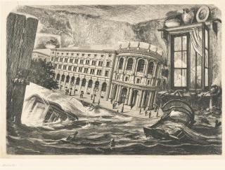 Franz Roh - „Surrealistischer Schreck-Traum von der Kriegszerstörung der Museen“