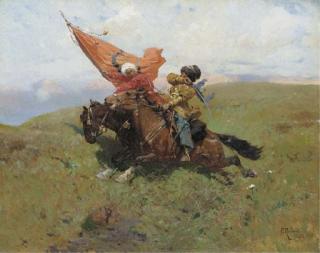 Franz Roubaud - The fight for the standard