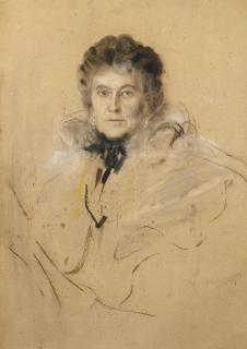 Franz Seraph von Lenbach - Damenporträt