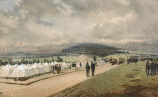 Franz Teichel - Military Review and Encampment