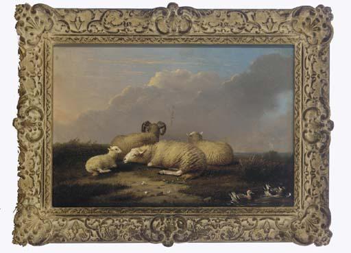 Franz van Severdonck - The end of a day\'s grazing