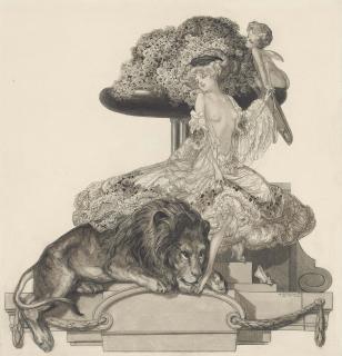 Franz von Bayros - Beauty and the Beast