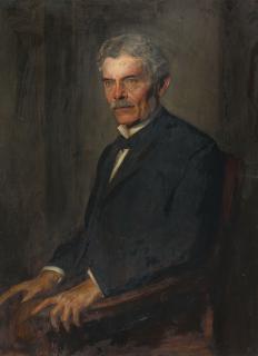 Franz von Lenbach - Bildnis des Unternehmers Jean Kempf.