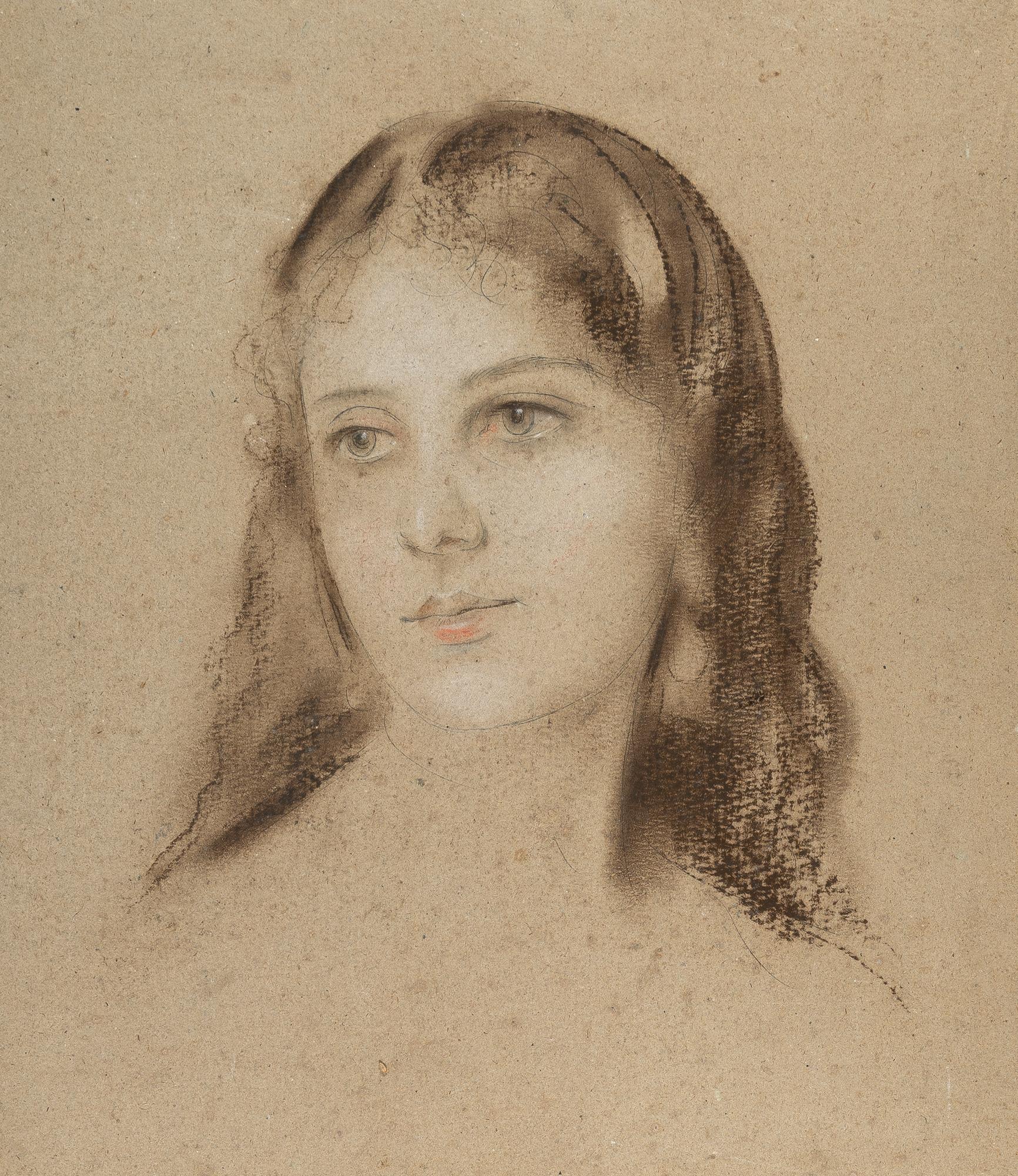 Franz von Lenbach - Bildnis einer Dame