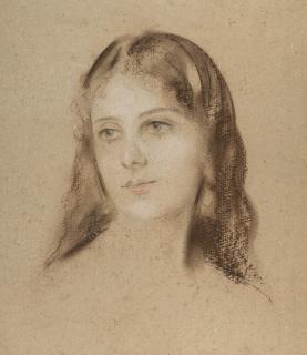 Franz von Lenbach - Bildnis einer Dame