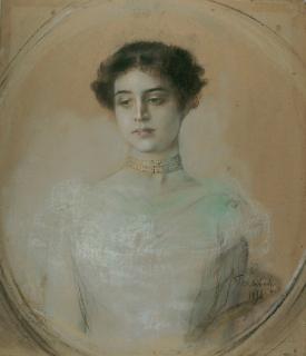 Franz von Lenbach - Lady of Gualily.