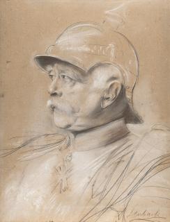 Franz von Lenbach - Otto Fürst von Bismarck