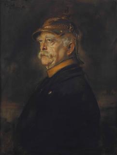 Franz Von Lenbach - Portrait of Otto Fürst von Bismarck (1815-1898)