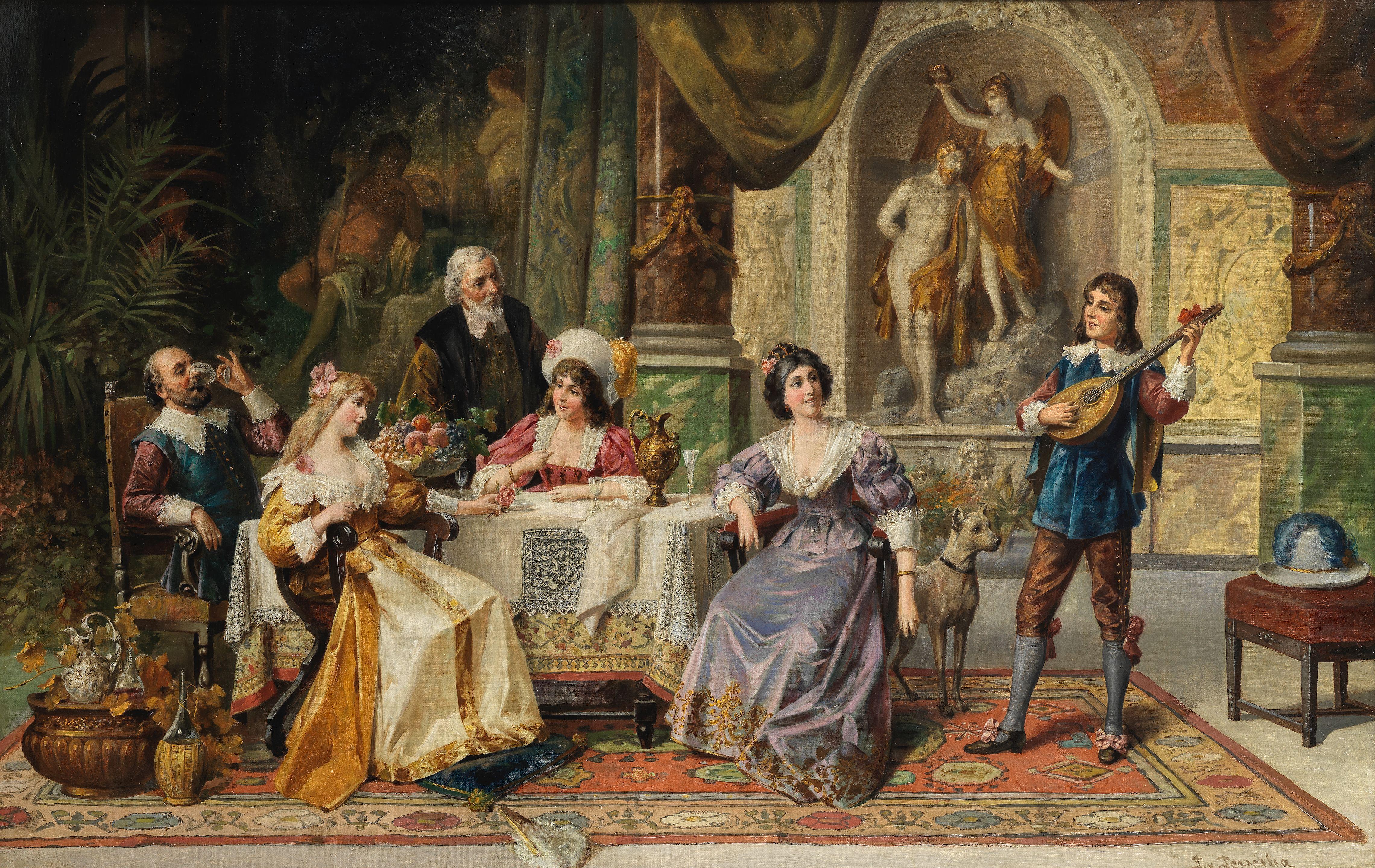 Franz Von Persoglia - A lute serenade