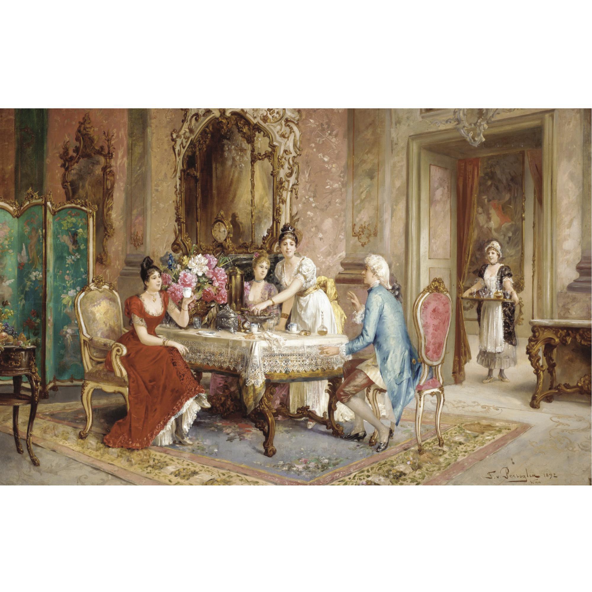 Franz Von Persoglia - Teatime