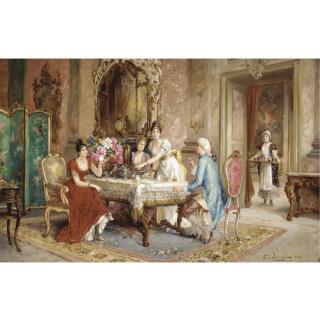 Franz Von Persoglia - Teatime