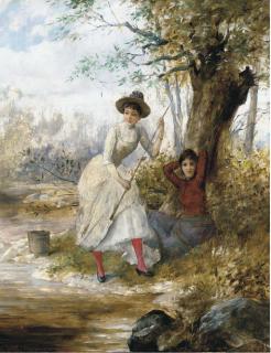 Franz Von Persoglia - The merry anglers