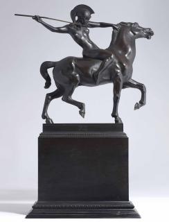Franz von Stuck - Amazon On Horseback