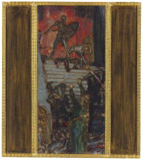 Franz Von Stuck - Der Nibelungen Not