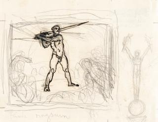 Franz von Stuck - „Feinde ringsum“