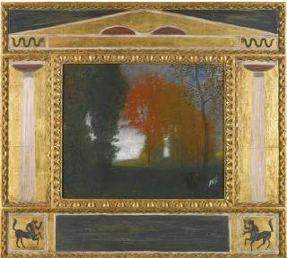 Franz von Stuck - German Abendlandschaft (Evening Landscape)