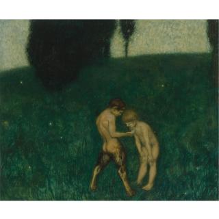 Franz Von Stuck - German Glühwürmchen (Firefly)