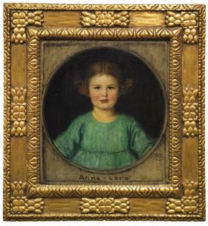 Franz von Stuck - Mädchenbildnis (Anna-Lore Butzer)