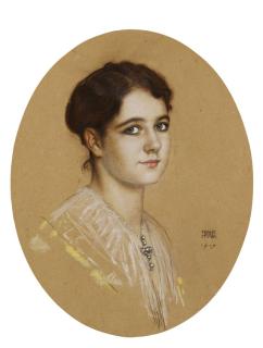 Franz von Stuck - Porträt einer Dame