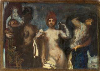 Franz von Stuck - Studie zu einer Amazone