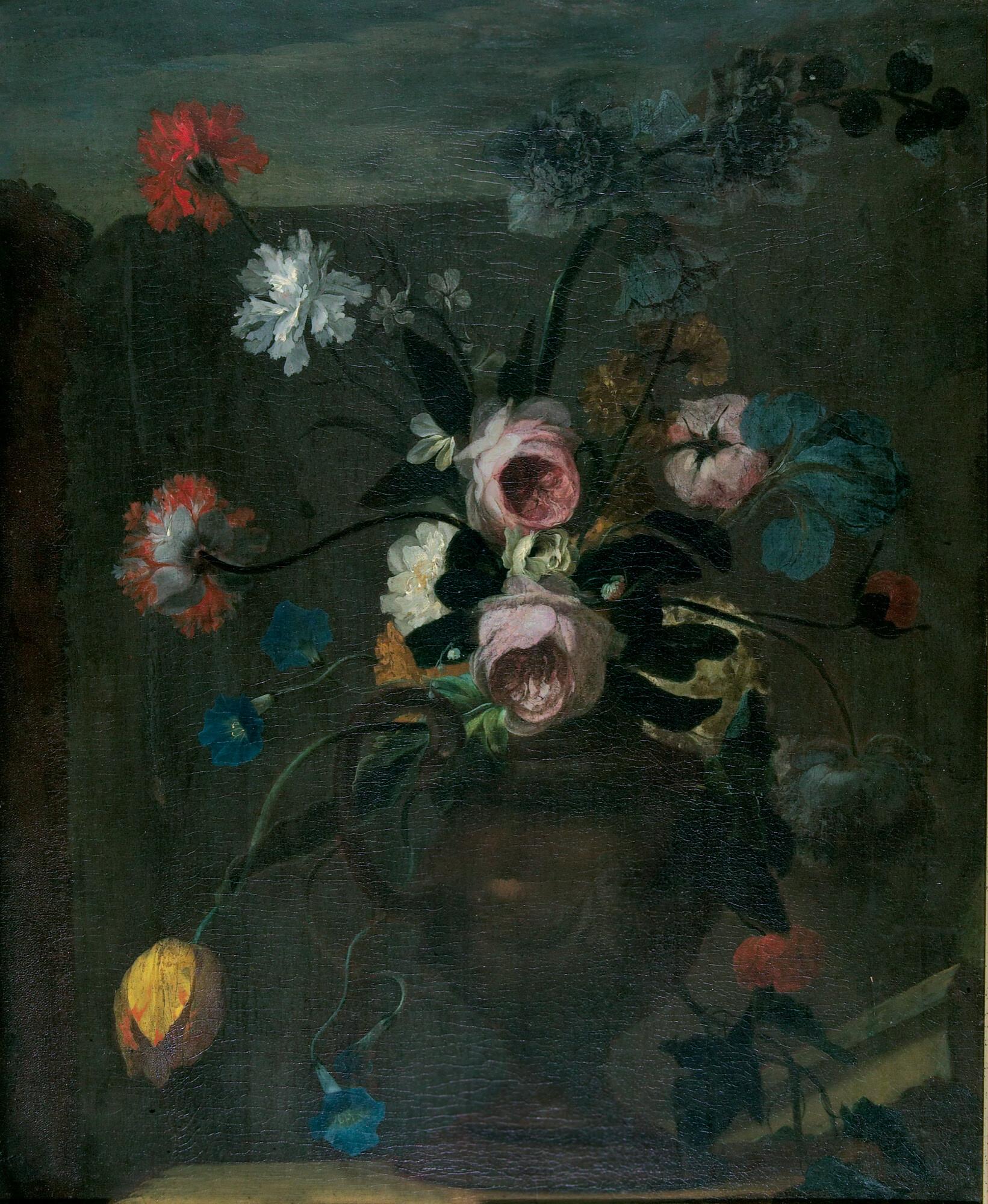Franz Werner von Tamm - Blumen in einer Amphore.