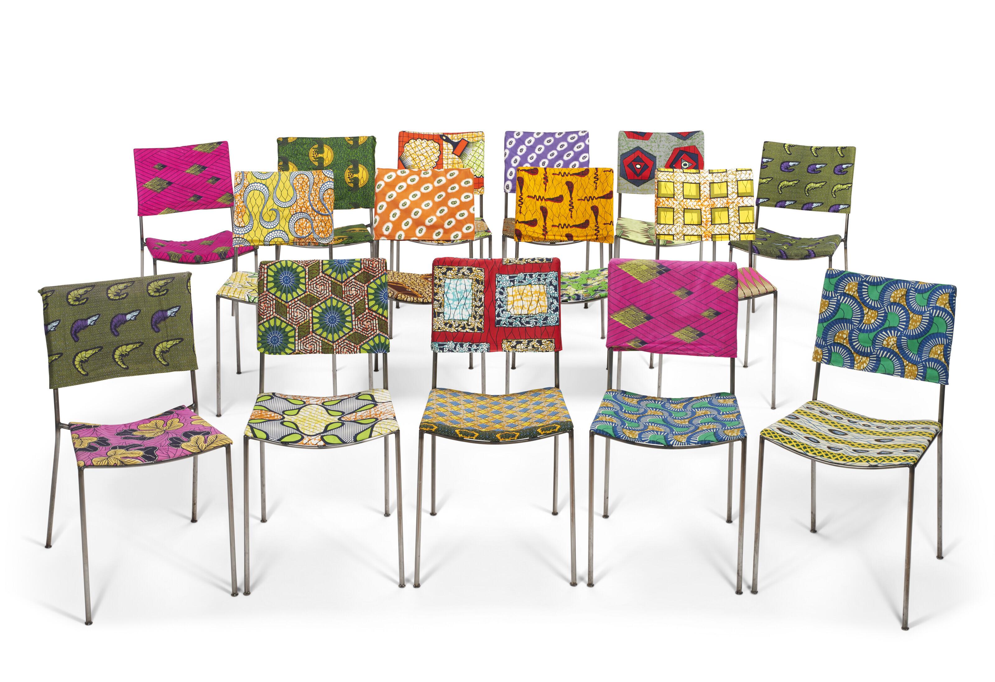 Franz West - Eleven Kodustuhl and Four Dokustuhl [Fifteen Chairs]