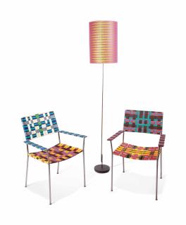 Franz West - (I) Onkel-Stuhl (Uncle Chair)  (Ii) Onkel-Stuhl (Uncle Chair)  (Iii) Lamp