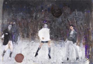 Franz West - Ohne Titel (Plakatentwurf)