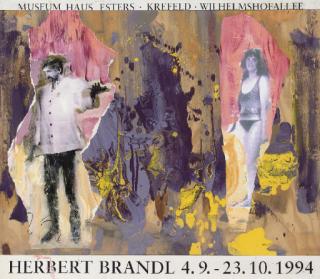 Franz West - Plakatentwurf