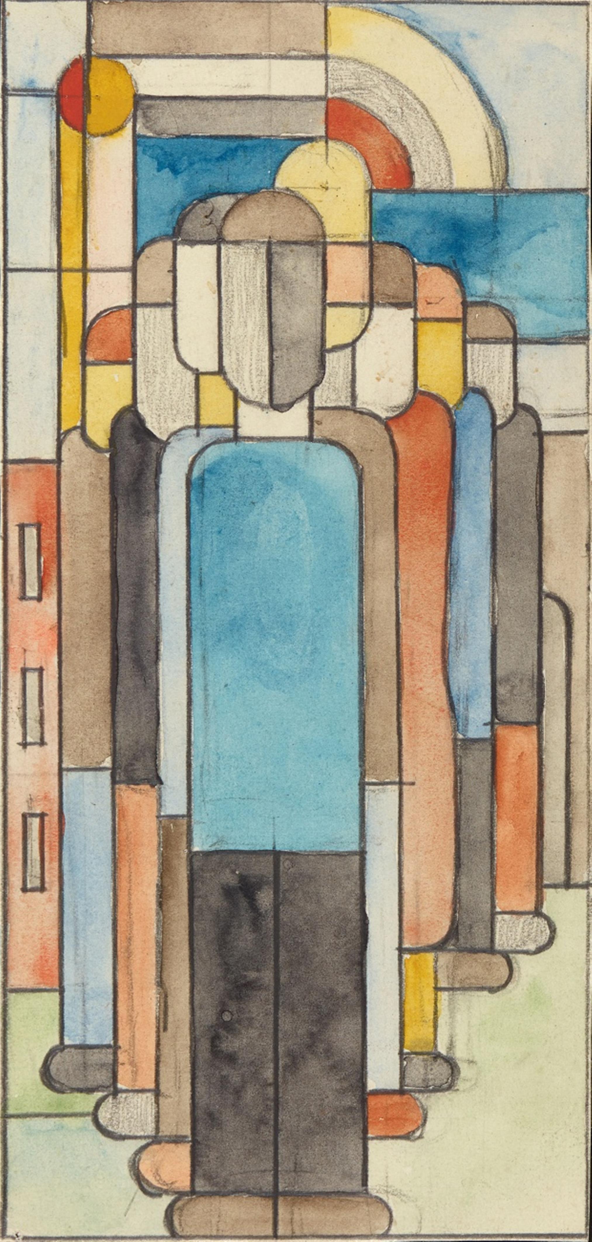 Franz Wilhelm Seiwert - Entwurf zu Glasfenster