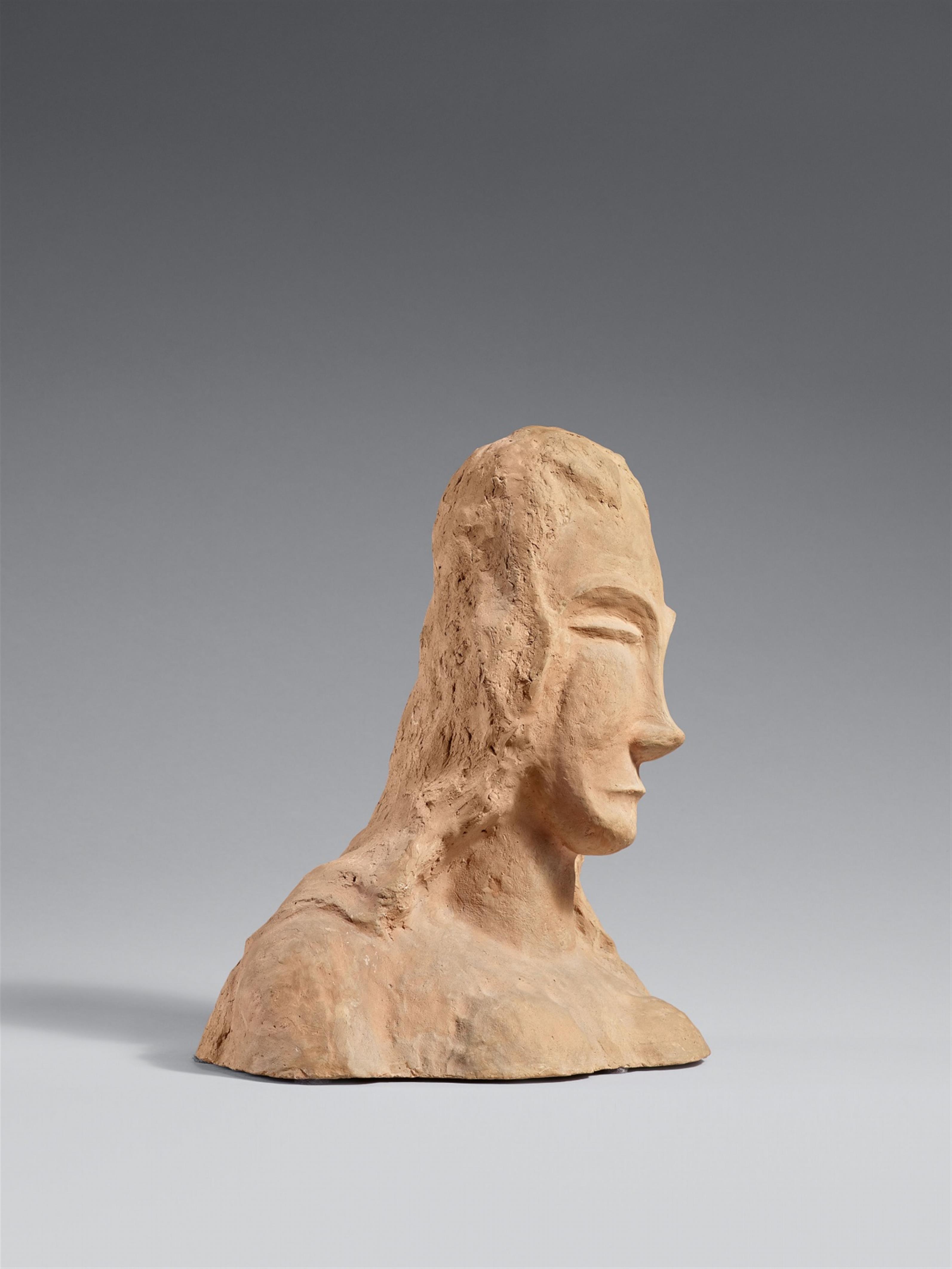 Franz Wilhelm Seiwert - Frauenbüste mit nach links geneigtem Kopf