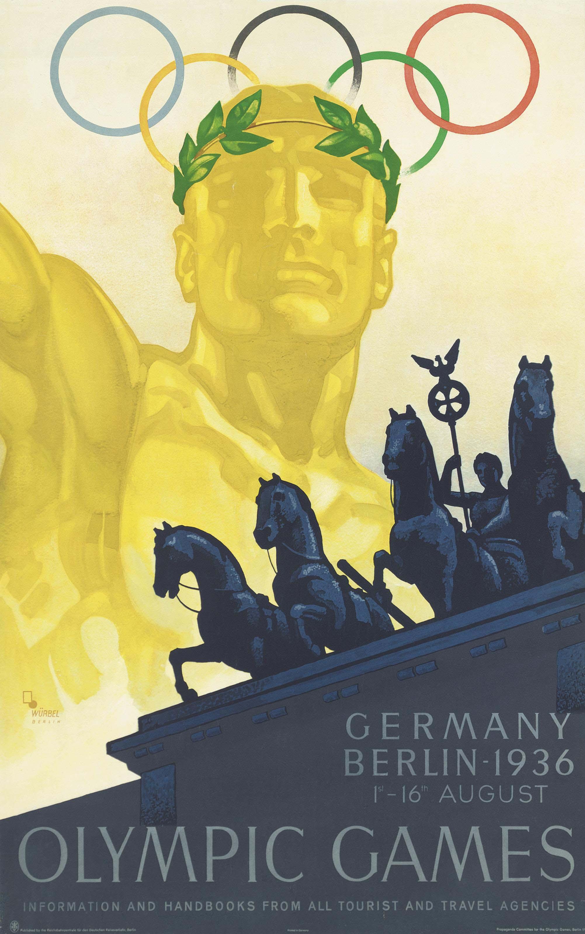 Franz Würbel - Germany Berlin 1936 Olympic Games