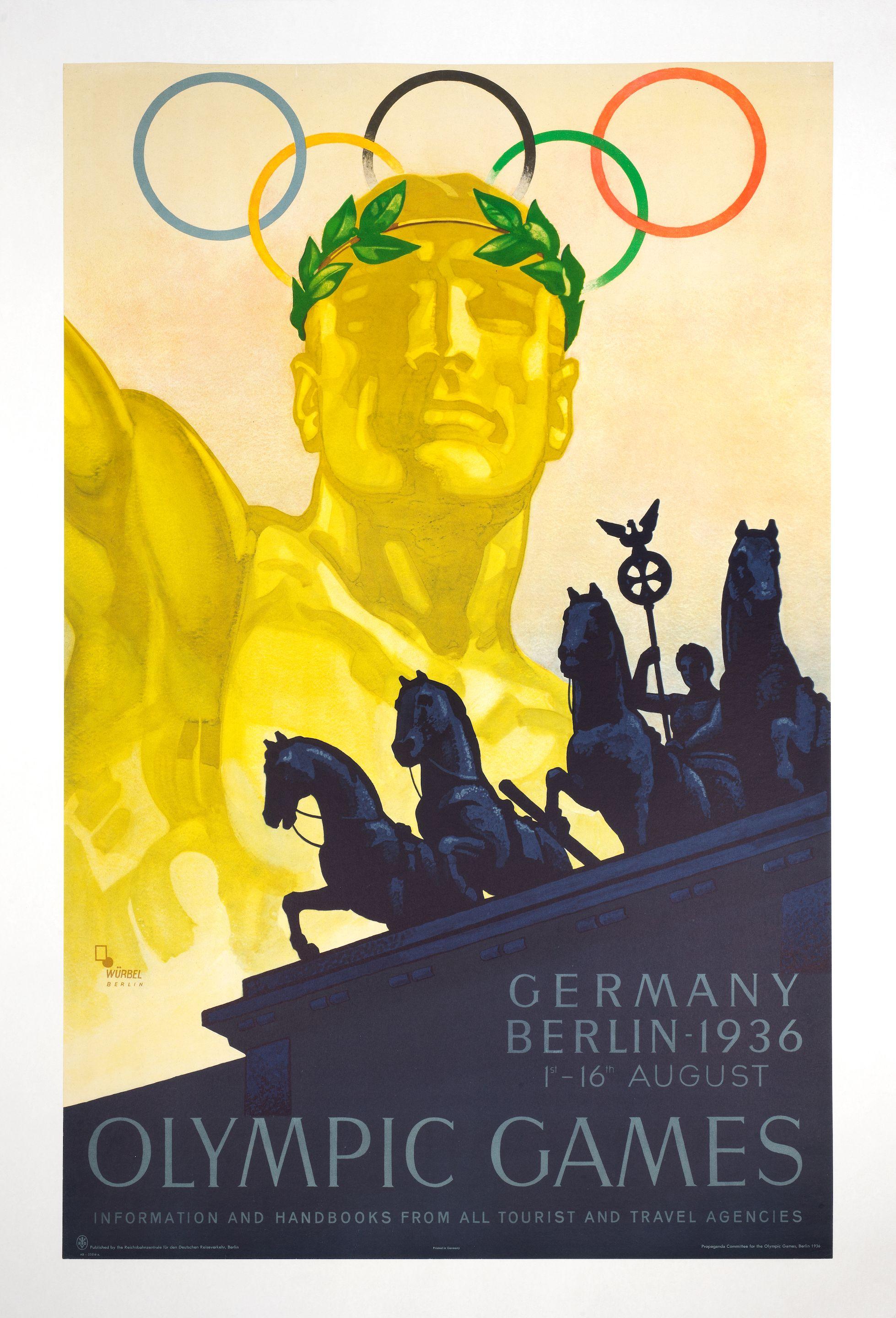 Franz Würbel - Olympic Games. Berlin. 1936.
