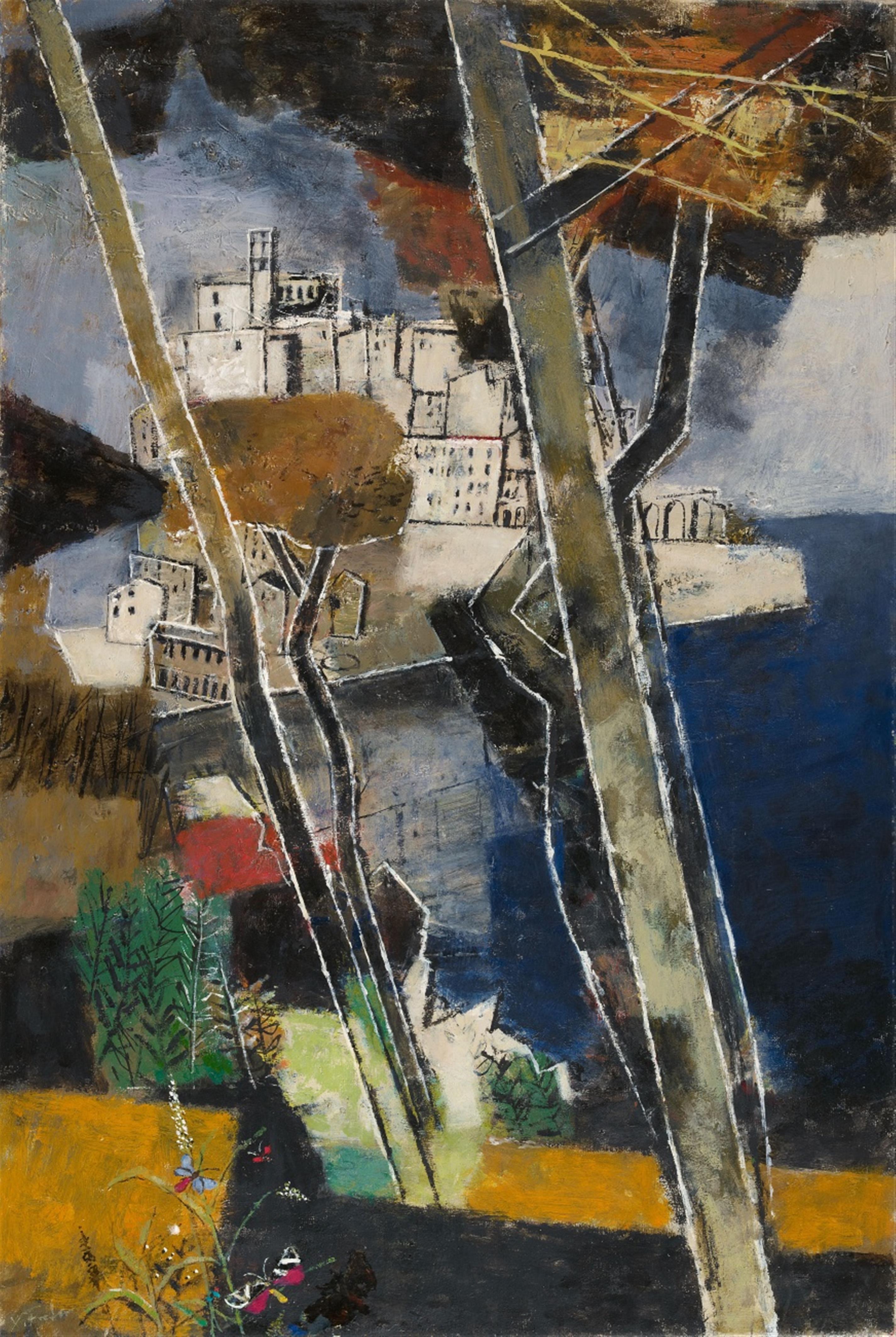 Franz Xaver Fuhr - Pinien und Halbinsel