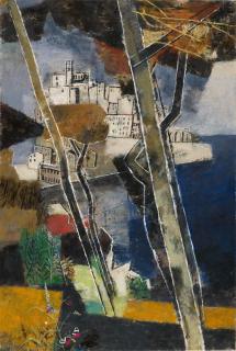 Franz Xaver Fuhr - Pinien und Halbinsel