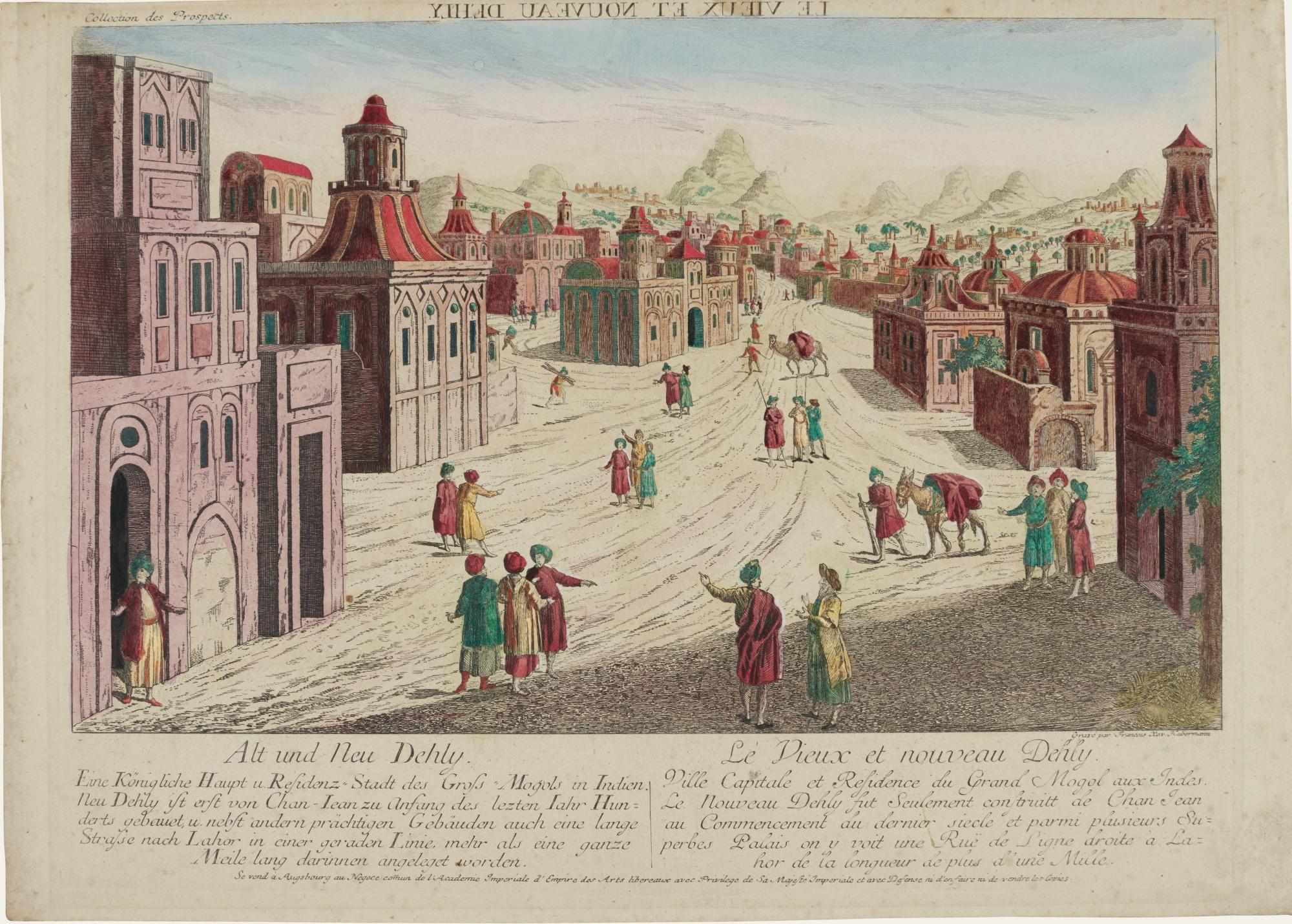 Franz Xaver Habermann - Le Vieux Et Nouveau Delhy