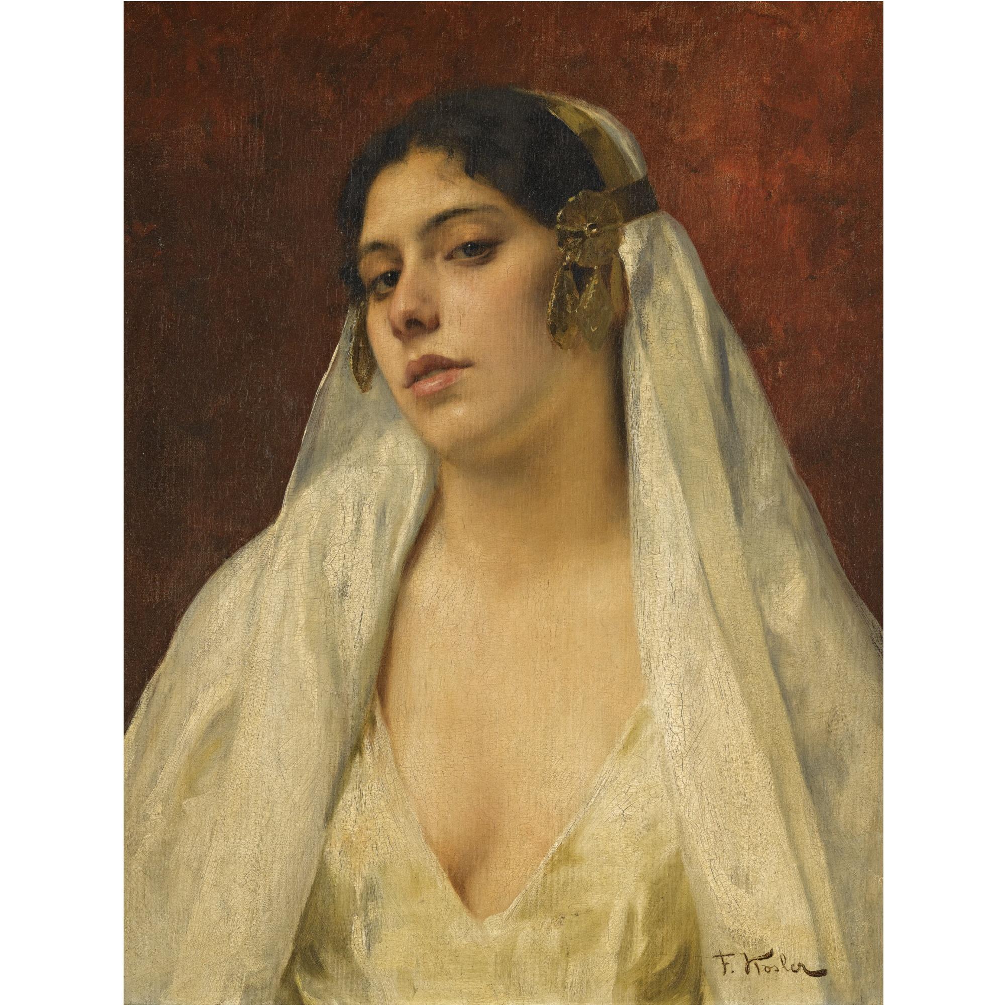 Franz Xaver Kosler - Austrian an Oriental Beauty