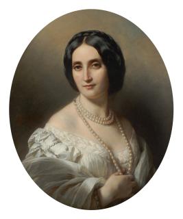 Franz Xaver Winterhalter - Eugenie, Viscountess Esher, née Mayer (1814-1904)
