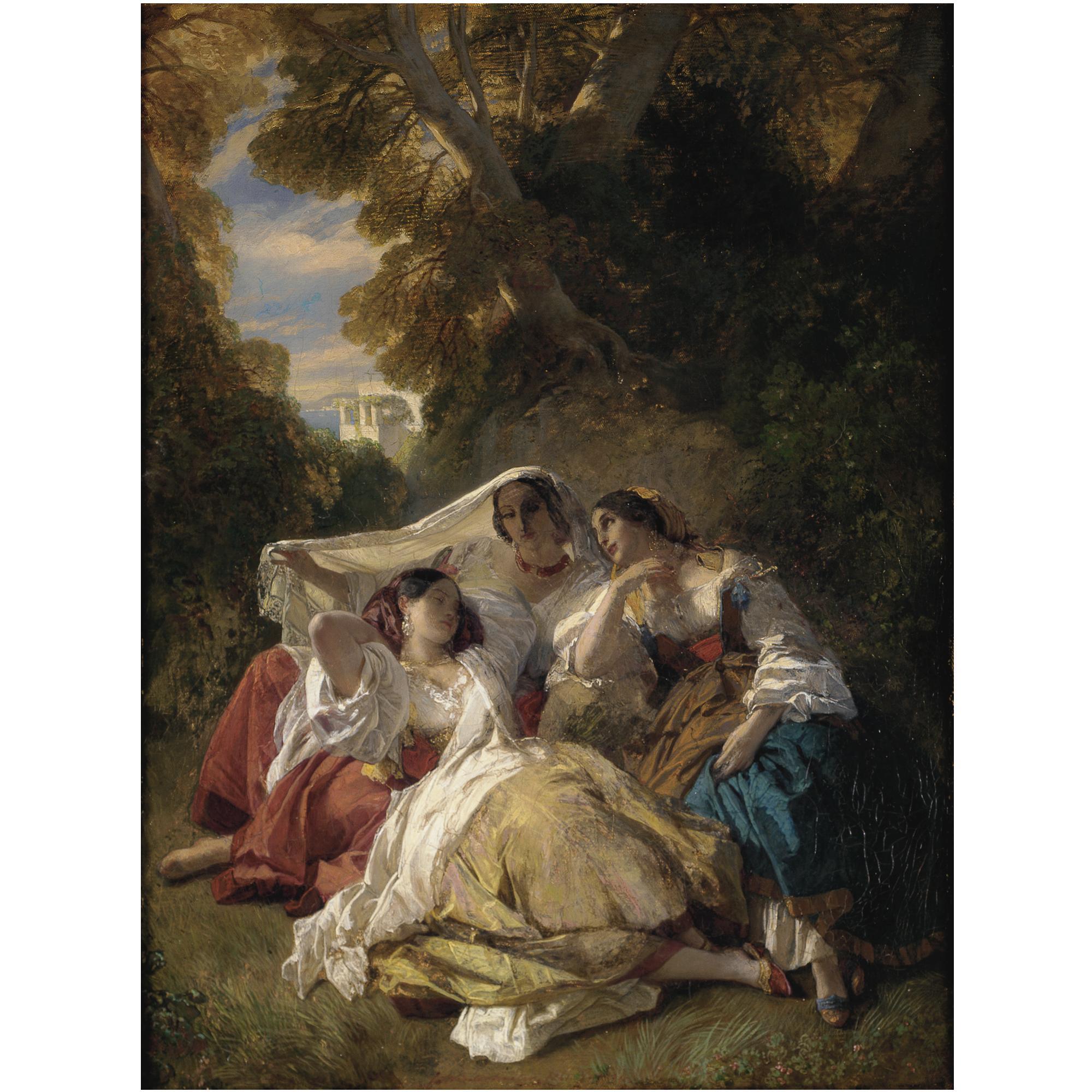 Franz Xaver Winterhalter - La Siesta