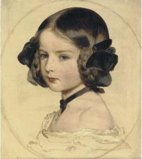 Franz Xaver Winterhalter - Princess Clotilde of Saxony-Coburg-Gotha