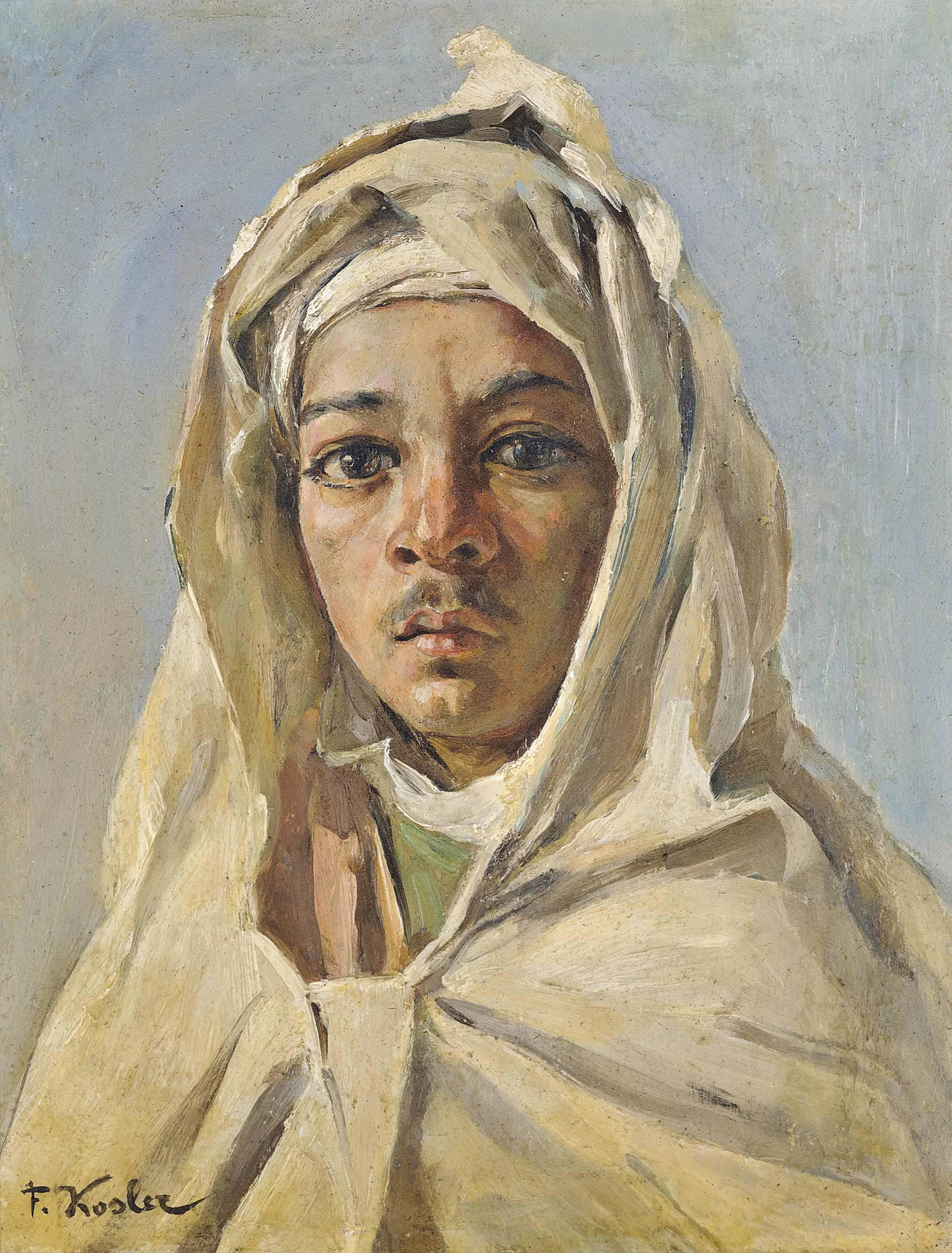 Franz Xavier Kosler - A Young Bedouin