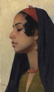 Franz Xavier Kosler - An Oriental Beauty