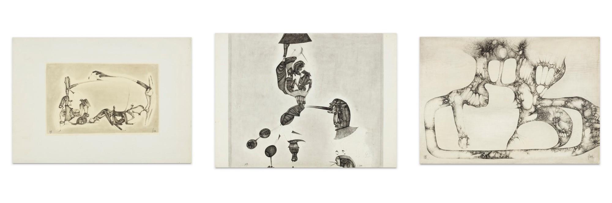 Fred Deux - Untitled [3 Works]