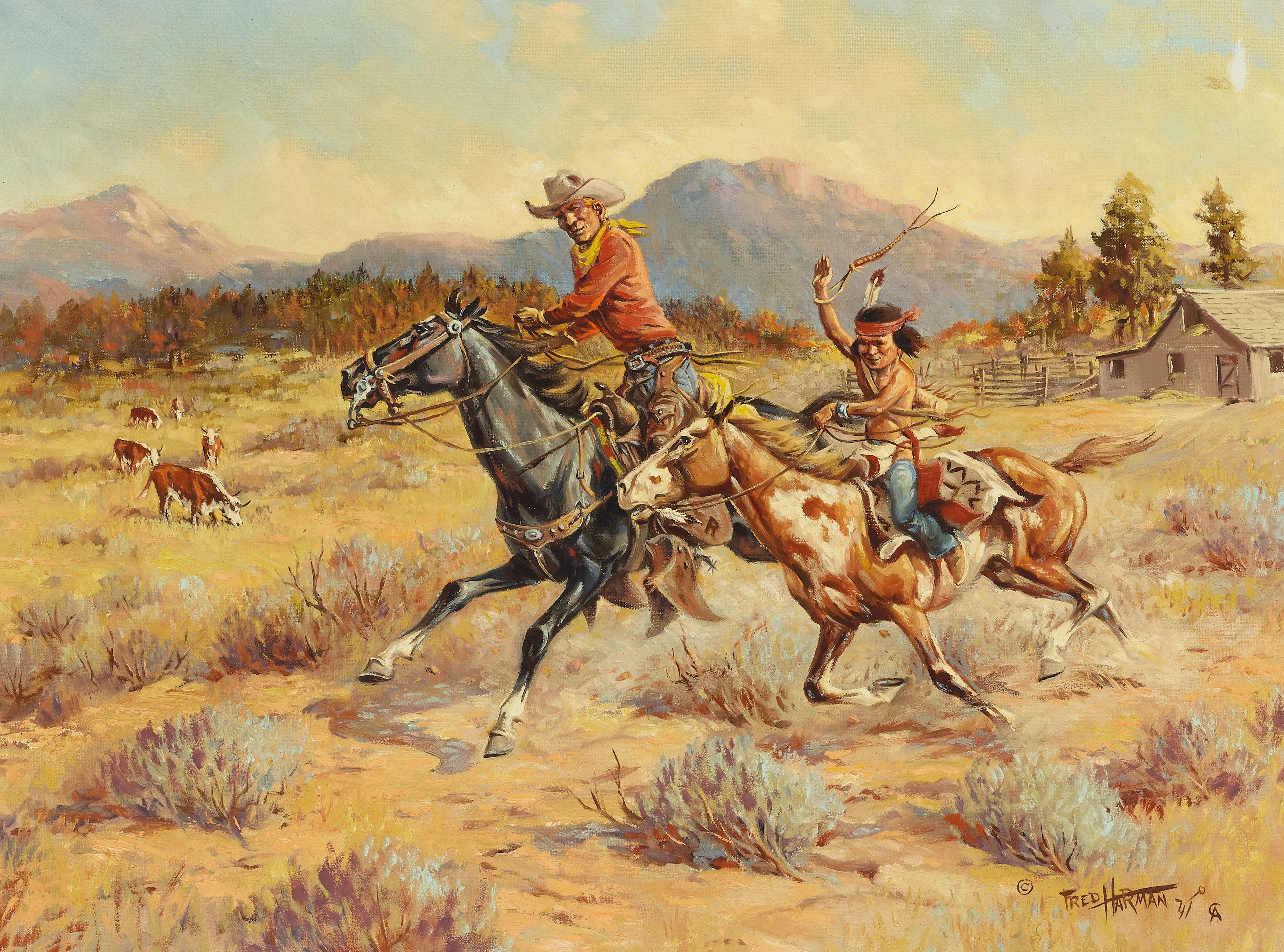 Fred Harman - Red Ryder and Little Beaver