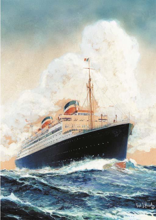 Fred J. Hoertz - A United States Line ship