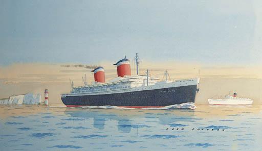 Fred Johnson - The United States Steaming Past The Needles