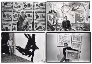 Fred McDarrah - Four artist\'s portraits,1961-1967