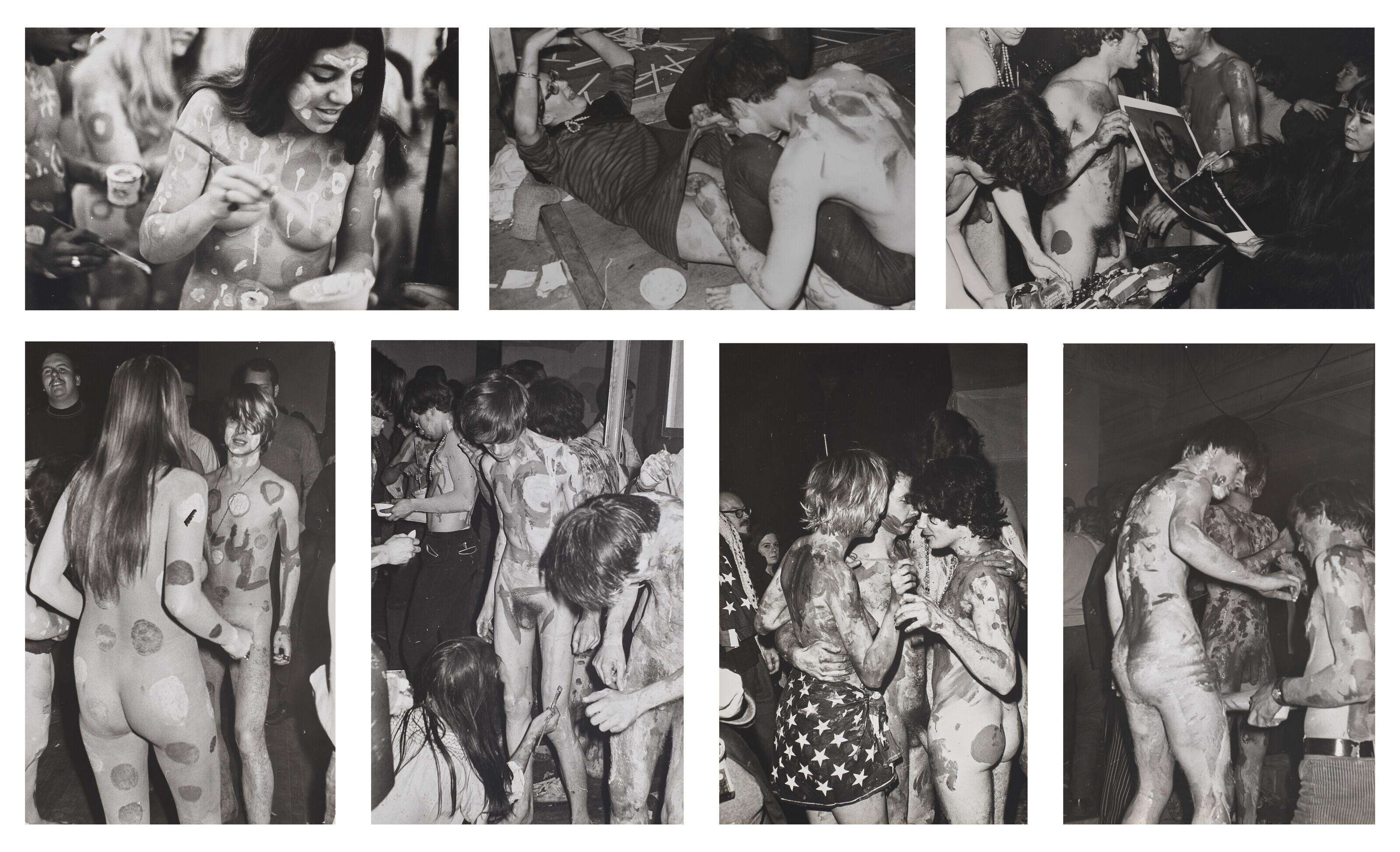 Fred McDarrah - Yayoi Kusama Body Painting Performance, c. 1960s