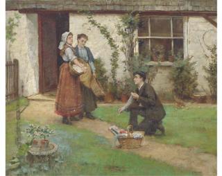 Fred Millard, R.B.A. - A Tempting Offer